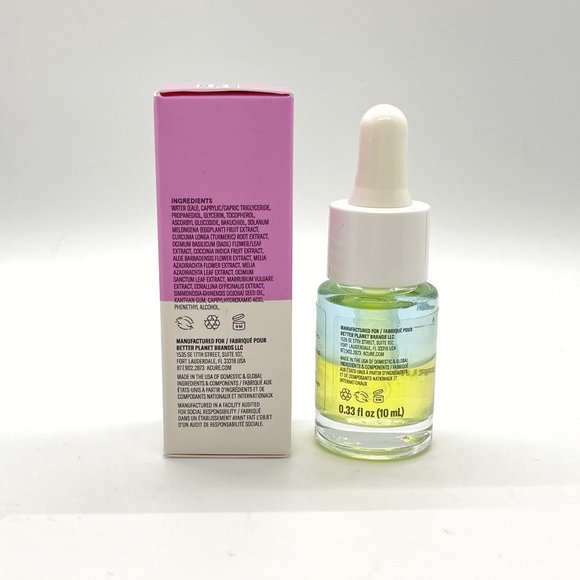 ACURE Radically Rejuvenating Dual Phase Bakuchiol Serum NIB Travel Size 10 ml - Picture 3 of 11